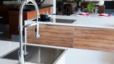 طريقة تنظيف المطبخ وترتيبه