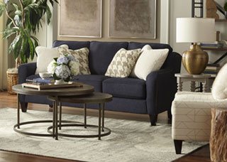 غرفة جلوس رقيقة